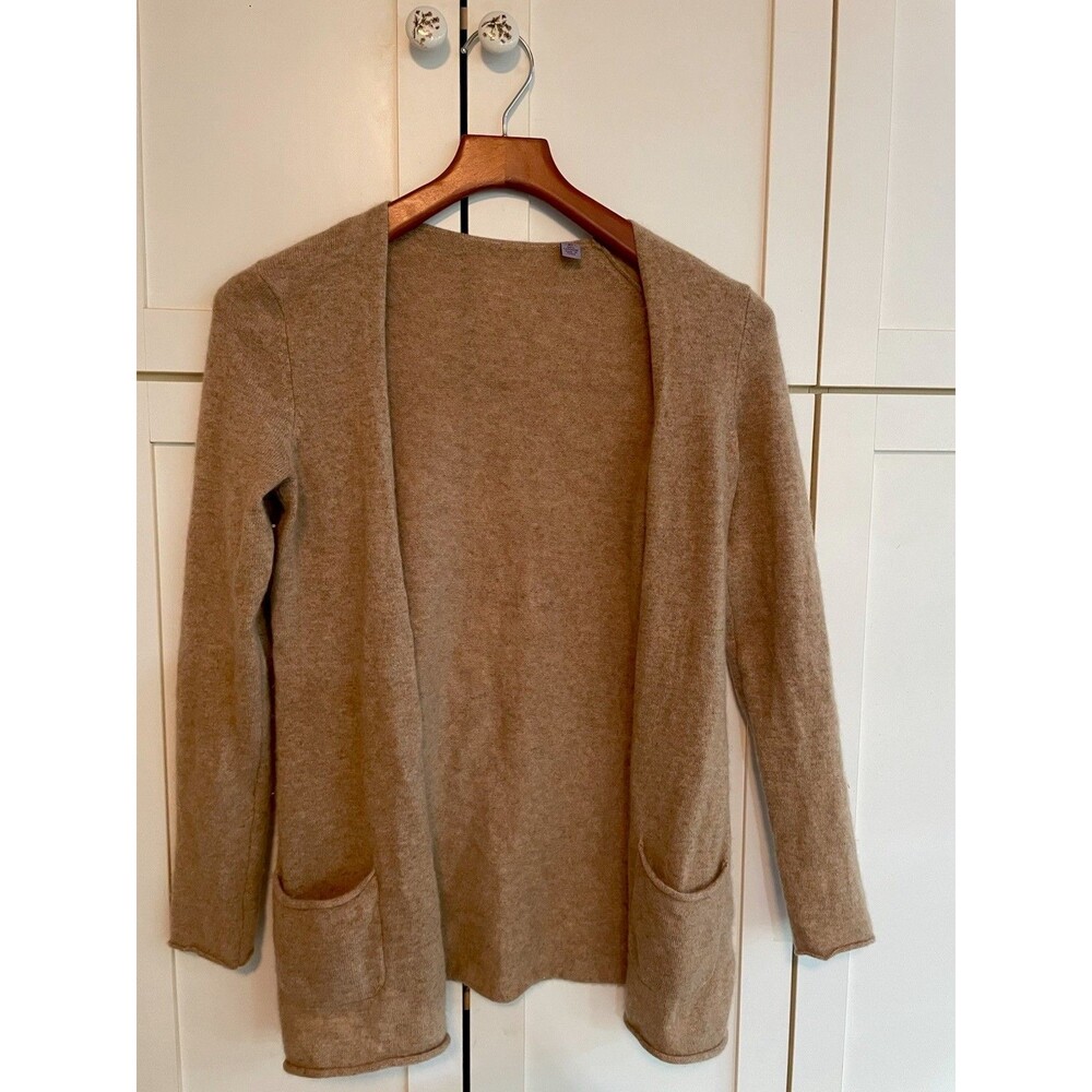 100% Cashmere Cardigan Womens Sweater Size XS